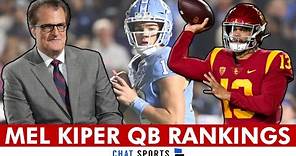 Mel Kiper’s Top 10 QB Prospects For 2024 NFL Draft | UPDATED NFL Draft Prospects Rankings