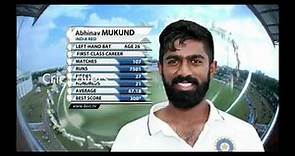 Abhinav Mukund Great Innings against India Green in a Day Night Test Match Abninav Mukund Retirement