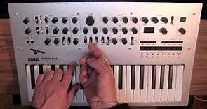 Korg Minilogue: Filters (Part 3 of 8)