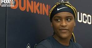 UConn star Aaliyah Edwards speaks on expectations, training camp, and more | Full Interview