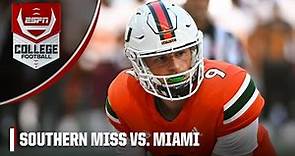 Southern Miss Golden Eagles vs. Miami Hurricanes | Full Game Highlights