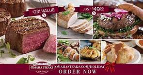 Omaha Steaks - Give the gift of Omaha Steaks this holiday....