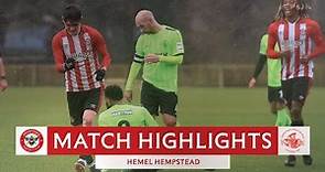 Match Highlights: Brentford B 2 Hemel Hempstead Town 0