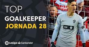 LaLiga Best Goalkeeper Jornada 28: Edgar Badia