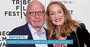 Rupert Murdoch and Jerry Hall Finalize Divorce After 6 Years of Marriage: Reports