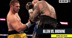FULL FIGHT | Dave Allen vs. Lucas Browne