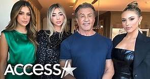Sylvester Stallone Wishes His Daughters Weren’t So Tall!