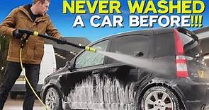 Teaching a Beginner How to Wash & Polish a Car by Hand