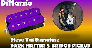 DiMarzio Dark Matter 2 Bridge Pickup Demo