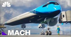Futuristic 'Flying V' Airplane Could Change The Way We Fly | Mach | NBC News