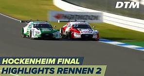 🏆🏆🏆 Titel Nr. 3! René Rast gewinnt in Hockenheim | Highlights Rennen 2 | DTM Hockenheim 2020
