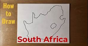 How to Draw South Africa