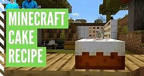 How To Make A CAKE In Minecraft