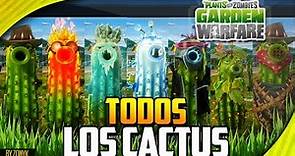 "Todos los Cactus" / "All Cactus" (Recopilación) - Plantas vs Zombies Garden Warfare