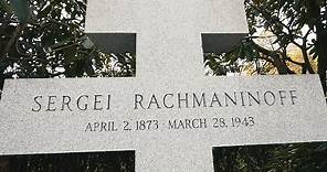 Sergei Rachmaninoff Grave in Kensico Cemetery