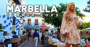 Marbella Spain Beautiful City Summer 2023 July Update Costa del Sol | Málaga [4K 60fps]