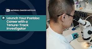 Launch Your Postdoc Career with a Tenure-Track Investigator at the NCI Center for Cancer Research