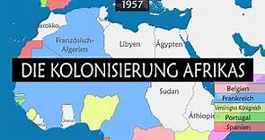 Die Kolonisierung Afrikas - Zusammenfassung auf einer Karte
