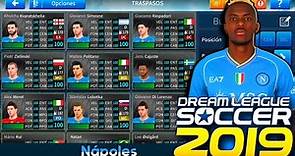 Plantilla de Nápoles para el dls 2023-2024 (Dream league soccer 19)