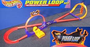 Hot Wheels Power Loop Track Set from 1994 RaceGrooves Review Unboxing