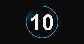 Countdown Timer 10 seconds with Sound Effect 4K Free Download