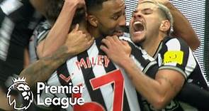 Lewis Miley scores first Newcastle goal to make it 1-0 against Fulham | Premier League | NBC Sports