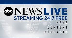 LIVE: ABC News Live - Monday, March 25