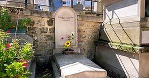 Tombe de Fred CHICHIN des Rita Mitsouko, cimetière de Montmartre, Paris