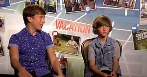 Vacation: Skyler Gisondo & Steele Stebbins Official Movie Interview | ScreenSlam