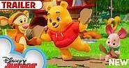 Winnie the Pooh Trailer 🍯💛 - NEW SHORTS - @disneyjunior