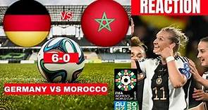 Germany vs Morocco Women 6-0 Live Stream FIFA World Cup Football Match Score Commentary Highlights