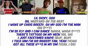 Lil Dicky ft Chris Brown - Freaky Friday (Clean) (Lyric Video)
