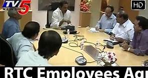 Seemandhra RTC Employees Agree to Call Off Their Strike - TV5