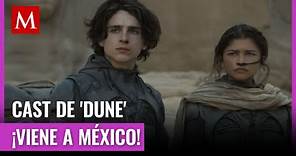 ¡Dune 2 llega México! Timothée Chalamet y Zendaya visitarán CdMx