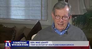 3 Questions: Full interview with former Gov. Mike Leavitt