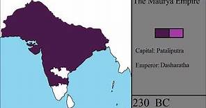 The Rise and Fall of the Maurya Empire: Every Year