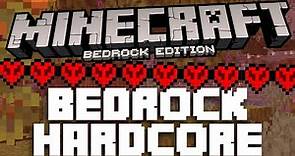 How To Get Hardcore Mode in Bedrock Minecraft