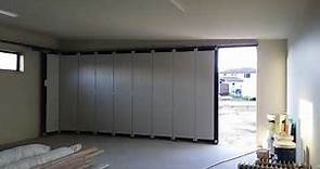 Automatic Sectional Side sliding garage door