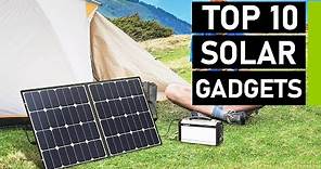 Top 10 Coolest Solar Powered Gadgets
