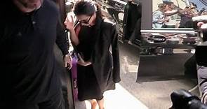 Kim Kardashian enters the Studios de l’Olivier in Paris for her Photoshoot with Jean Paul Goude