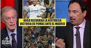Hugo Sánchez recuerda el día que Pumas UNAM le ganó al Real Madrid en el Bernabéu | Futbol Picante