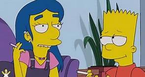 Barts New Girlfriend -the simpsons