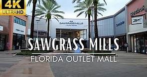 Sawgrass Mills Shopping Mall- Virtual Walking Tour, Florida United States [4K]