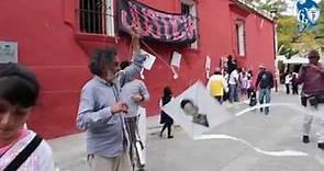 Toledo vuela papalotes por normalistas de Ayotzinapa