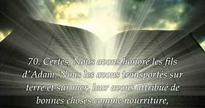 Sourate 17. Le voyage nocturne (Al-isra) / Récitation en VO & Traduction en Français