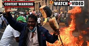Sri Lanka: Violent protests explode in chaos as nation is on brink of collapse