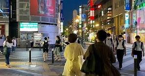 【4K】Japan Night Walk - Kashiwa in Chiba, 2020