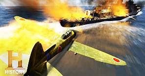 WWII's Most Unrelenting Kamikaze Attack | Biggest Battles of WWII