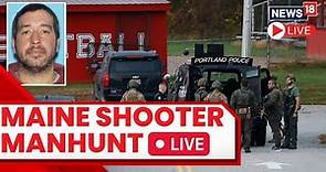 Lewiston Maine shooting 2023 LIVE | Manhunt Intensifies For Maine Mass Shooter | US News LIVE | N18L