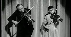 Jack Benny - Violin Duet with 12 Year Old Toni.